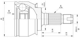 BKN 607522 - Junta Homocinética