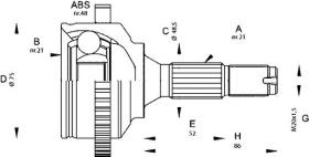 BKN 607569 - Junta Homocinética