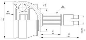 BKN 607593 - Junta Homocinética