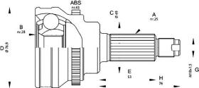 BKN 607616 - Junta Homocinética