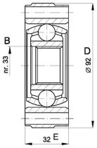 BKN 617004 - Junta Homocinética