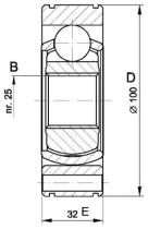 BKN 617024 - Junta Homocinética