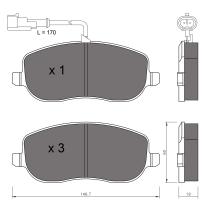 BKN 900539 - Pastillas de Freno