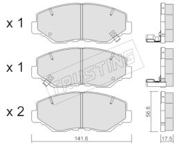 BKN 900551 - Pastillas de Freno