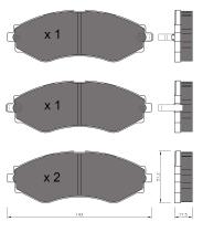 BKN 905600 - Pastillas de Freno