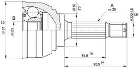 LOBRO 607050 - Junta Homocinética