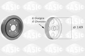 Sasic 2150018 - POLEA DAMPER