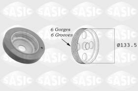 Sasic 2154001 - POLEA DAMPER