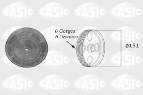 Sasic 2154006 - POLEA DAMPER