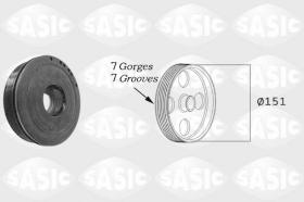 Sasic 2154018 - POLEA DAMPER