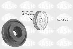 Sasic 2154019 - POLEA DAMPER