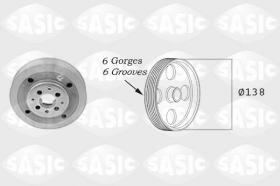 Sasic 2156002 - POLEA DAMPER