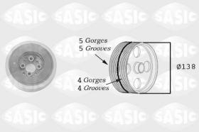 Sasic 2156004 - POLEA DAMPER