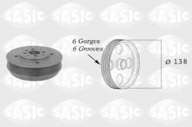 Sasic 2156011 - POLEA DAMPER