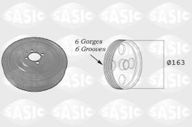 Sasic 2156029 - POLEA DAMPER