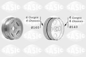 Sasic 2156037 - POLEA DAMPER