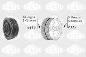 Sasic 2156038 - POLEA DAMPER