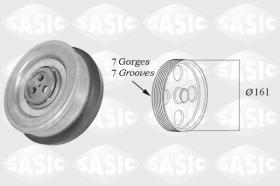 Sasic 2156057 - POLEA DAMPER