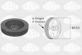 Sasic 5150J90 - POLEA DAMPER