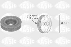 Sasic 9001800 - POLEA DAMPER