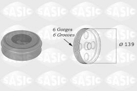 Sasic 9001803 - POLEA CIGÜEÑAL