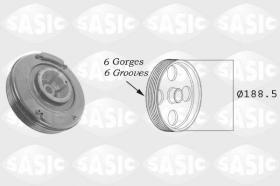 Sasic 9001807 - POLEA DAMPER