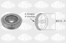 Sasic 9001814 - POLEA DAMPER