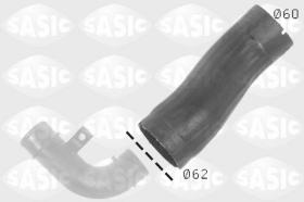 Sasic 3330027 - TUBO FLEXIBLE DE AIRE DE SOBREALIMENTACION