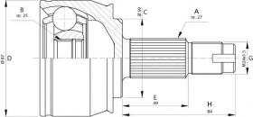 BKN 607726 - Junta Homocinética