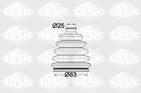 Sasic 1904030 - JUEGO DE FUELLES, ARBOL DE TRANSMISION