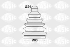 Sasic 1904031 - JUEGO DE FUELLES, ARBOL DE TRANSMISION