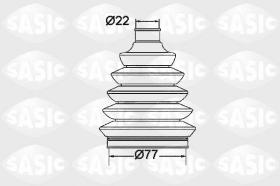 Sasic 1904036 - JUEGO DE FUELLES, ARBOL DE TRANSMISION