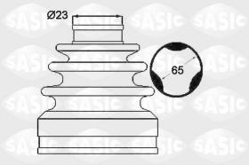 Sasic 1904037 - JUEGO DE FUELLES, ARBOL DE TRANSMISION