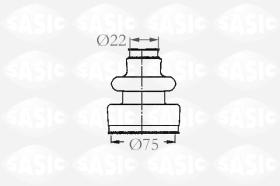 Sasic 2933593 - JUEGO DE FUELLES, ARBOL DE TRANSMISION