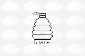 Sasic 9004719 - JUEGO DE FUELLES, ARBOL DE TRANSMISION