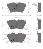 BKN 906303 - Pastillas de Freno