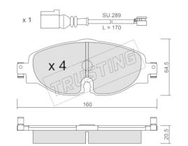 BKN 915366 - Pastillas de Freno