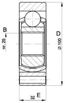 LOBRO 617003 - Junta Homocinética