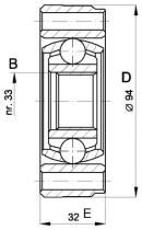 BKN 617007 - Junta Homocinética