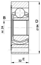 BKN 617019 - Junta Homocinética