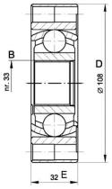 BKN 617020 - Junta Homocinética