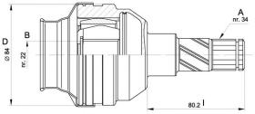 BKN 617030 - Junta Homocinética