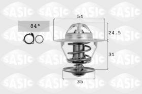 Sasic 9000393 - TERMOSTATO