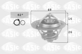 Sasic 3306025 - TERMOSTATO