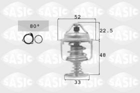 Sasic 3306065 - TERMOSTATO