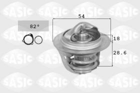 Sasic 3306091 - TERMOSTATO