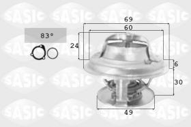 Sasic 3371341 - TERMOSTATO