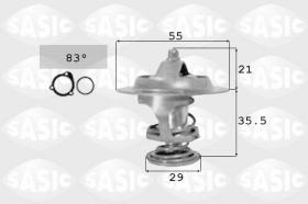 Sasic 3381231 - TERMOSTATO