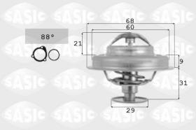 Sasic 4000359 - TERMOSTATO