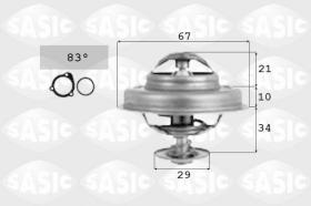 Sasic 4000368 - TERMOSTATO